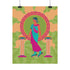 Roller Skating Grecian Goddess Art Print